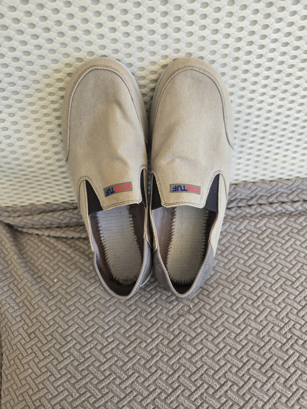 Xtratuf tan canvas